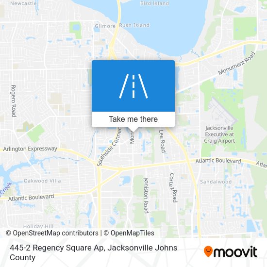 445-2 Regency Square Ap map