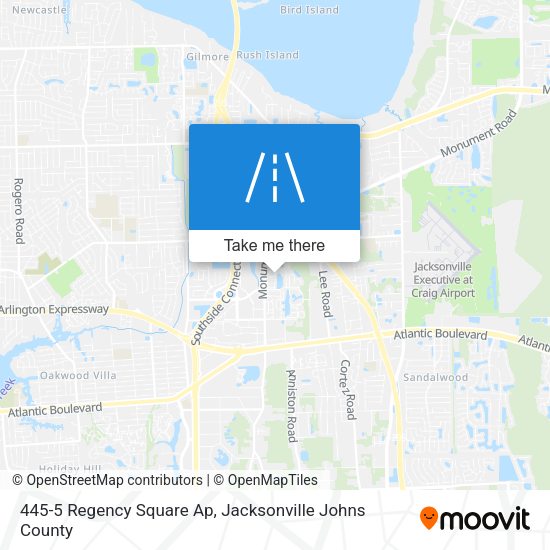 445-5 Regency Square Ap map