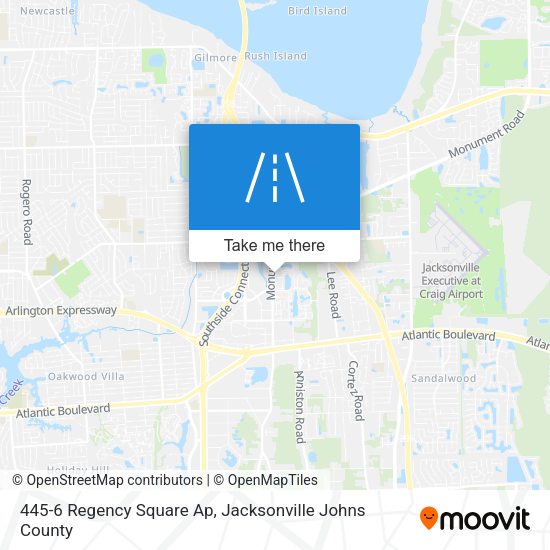 445-6 Regency Square Ap map