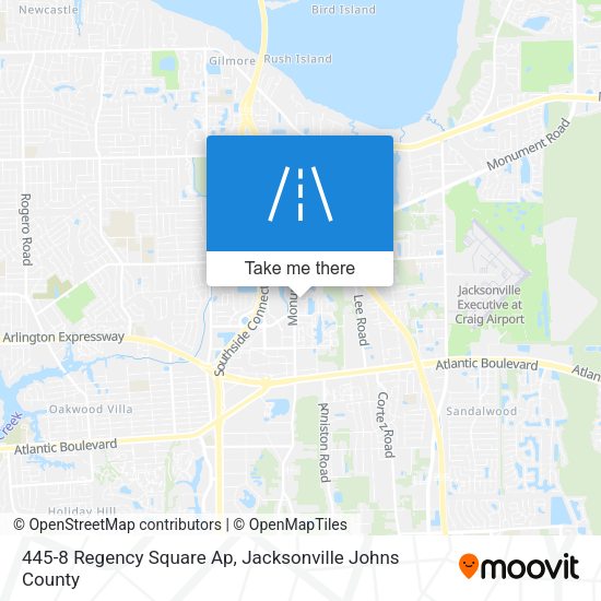 445-8 Regency Square Ap map