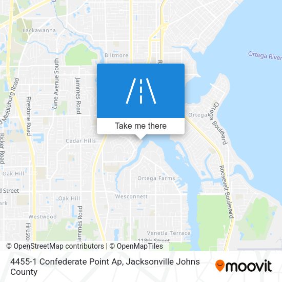 4455-1 Confederate Point Ap map