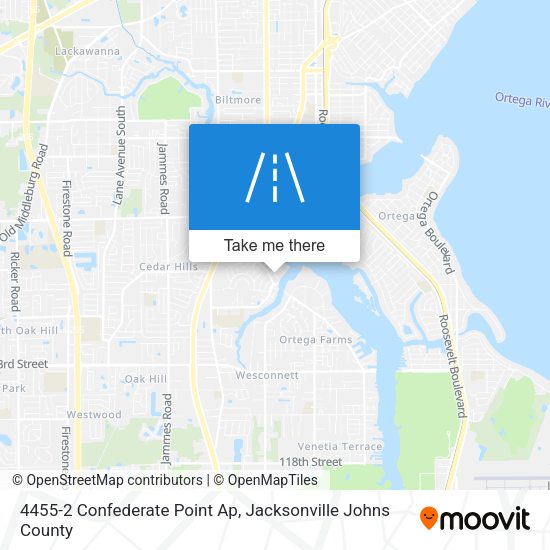 Mapa de 4455-2 Confederate Point Ap