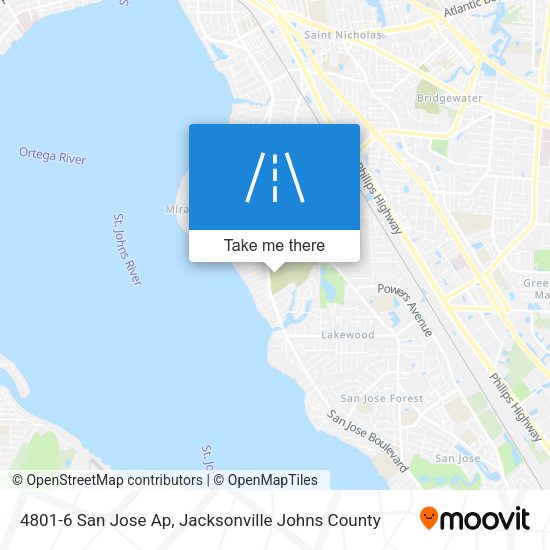 4801-6 San Jose Ap map