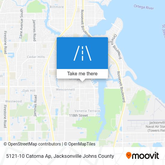 5121-10 Catoma Ap map