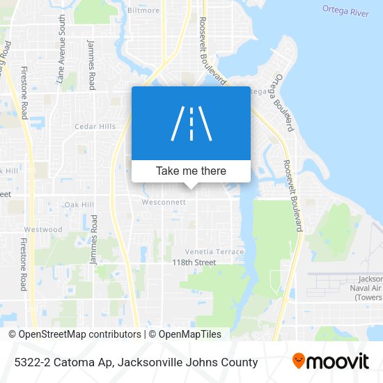 5322-2 Catoma Ap map