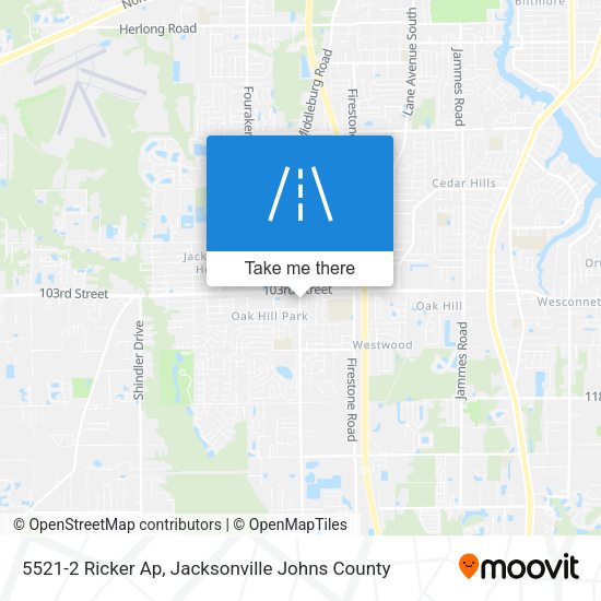 5521-2 Ricker Ap map