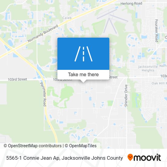 5565-1 Connie Jean Ap map
