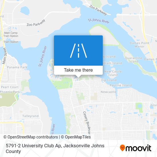 Mapa de 5791-2 University Club Ap