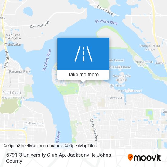 Mapa de 5791-3 University Club Ap