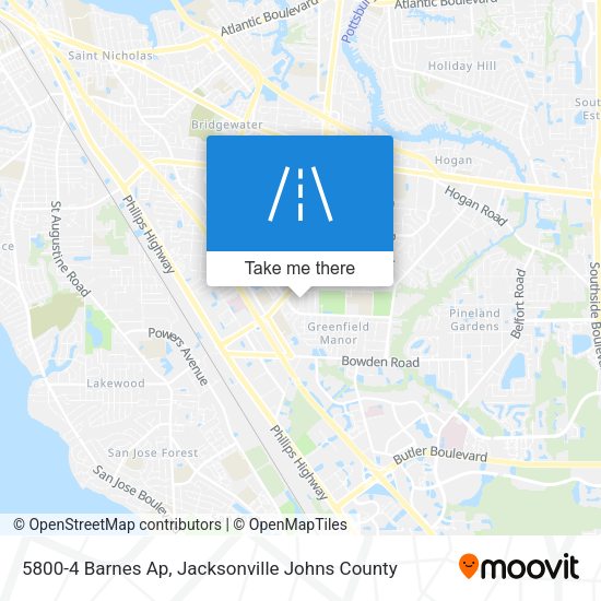 5800-4 Barnes Ap map