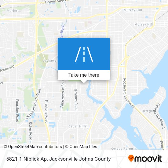 5821-1 Niblick Ap map