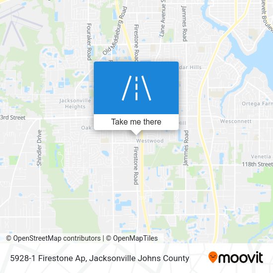 Mapa de 5928-1 Firestone Ap