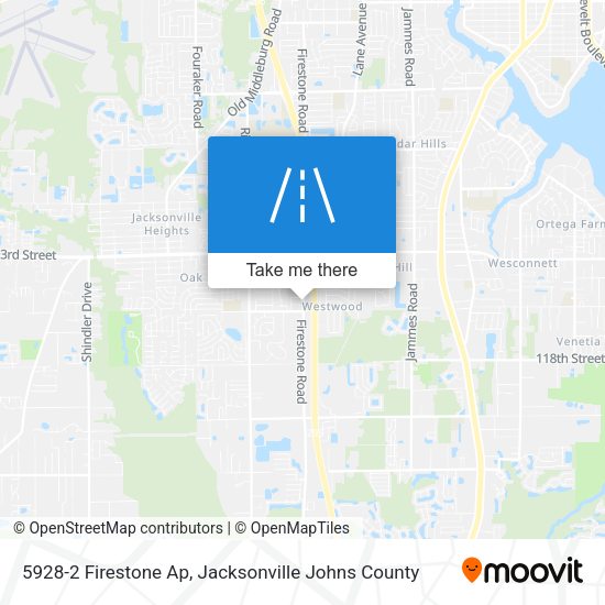 Mapa de 5928-2 Firestone Ap