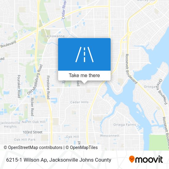 Mapa de 6215-1 Wilson Ap