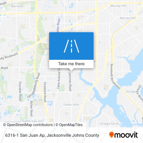 6316-1 San Juan Ap map