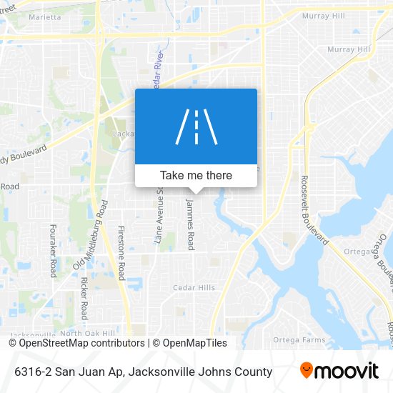 6316-2 San Juan Ap map
