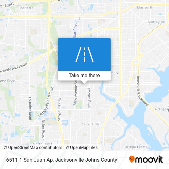 6511-1 San Juan Ap map