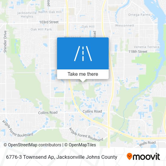 6776-3 Townsend Ap map