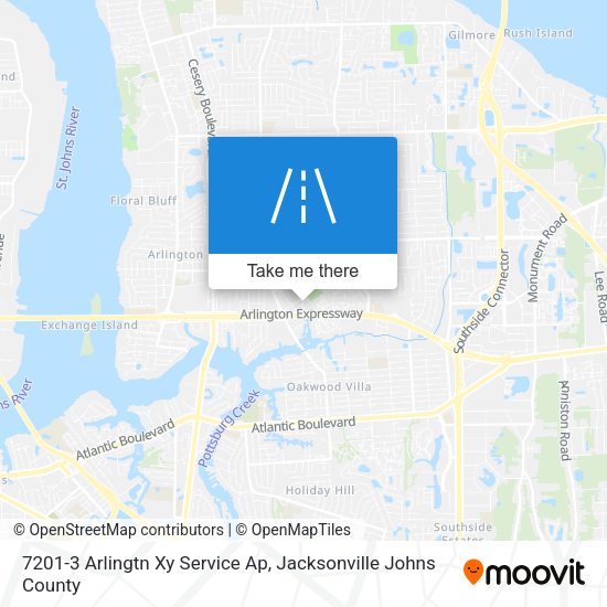 7201-3 Arlingtn Xy Service Ap map