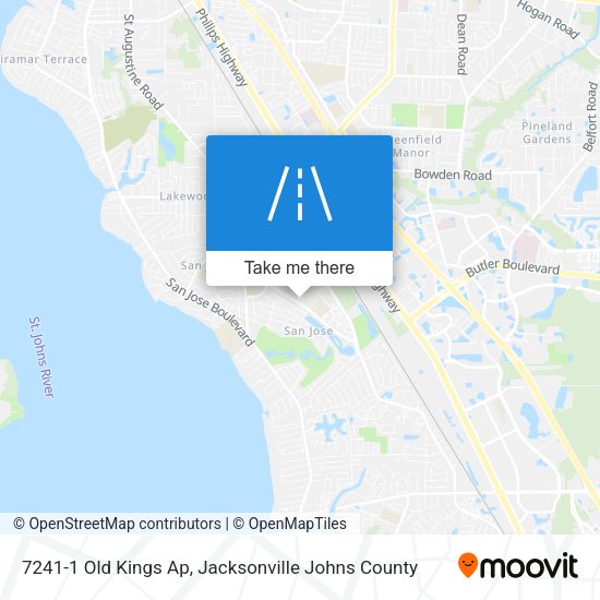 Mapa de 7241-1 Old Kings Ap