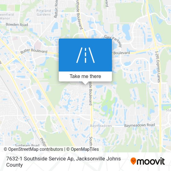7632-1 Southside Service Ap map