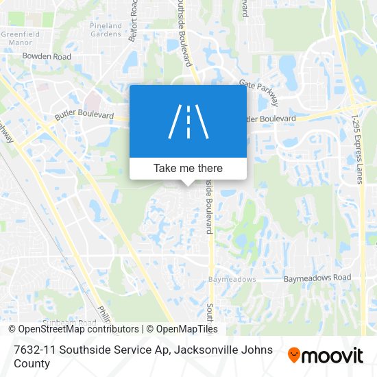 7632-11 Southside Service Ap map