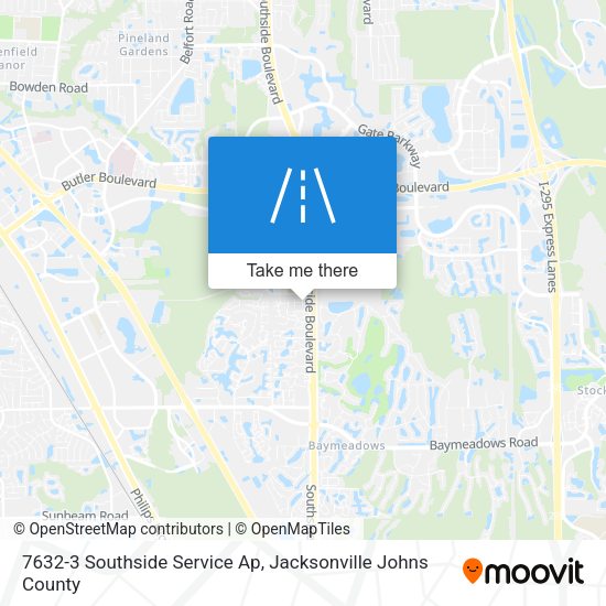 7632-3 Southside Service Ap map