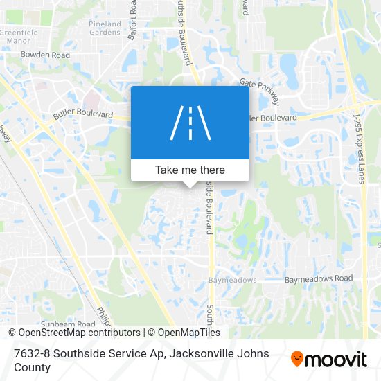 7632-8 Southside Service Ap map