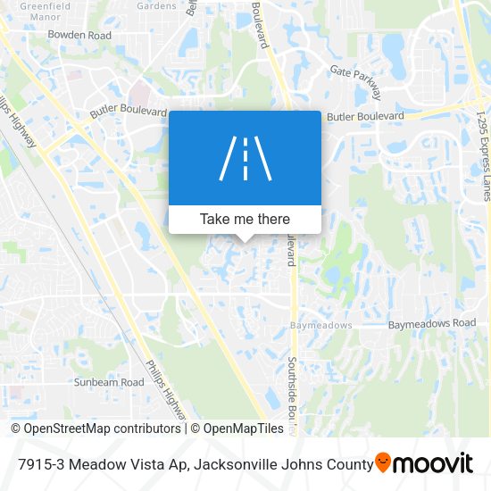 7915-3 Meadow Vista Ap map