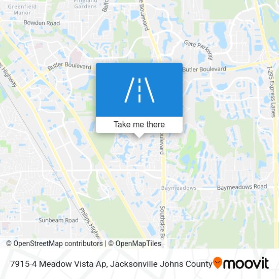 Mapa de 7915-4 Meadow Vista Ap