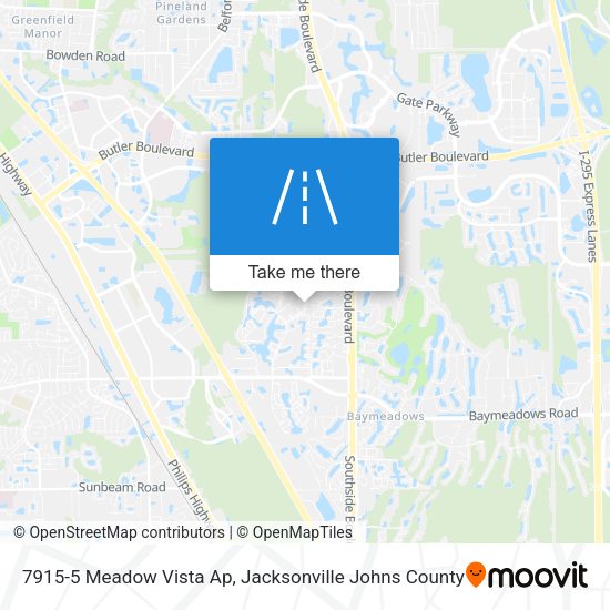 Mapa de 7915-5 Meadow Vista Ap
