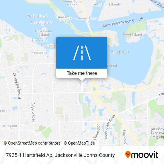 Mapa de 7925-1 Hartsfield Ap