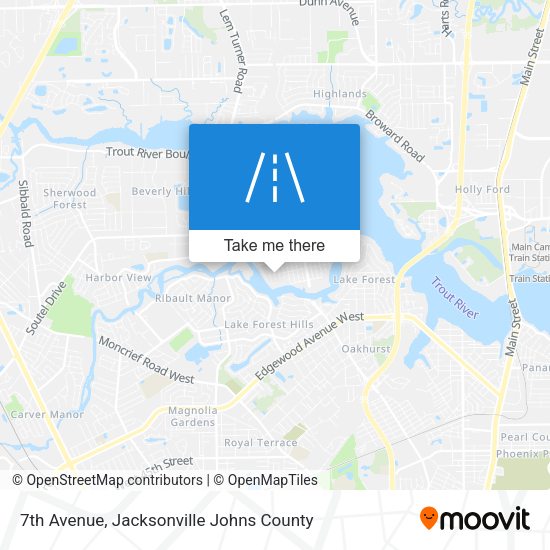7th Avenue map