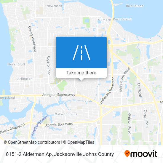 8151-2 Alderman Ap map