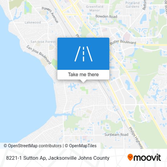 8221-1 Sutton Ap map