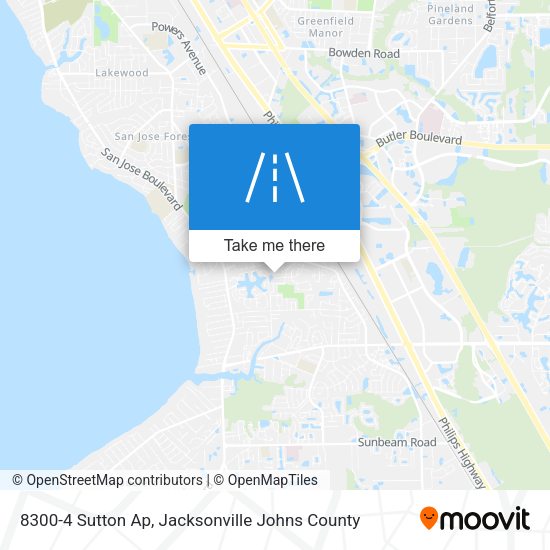8300-4 Sutton Ap map