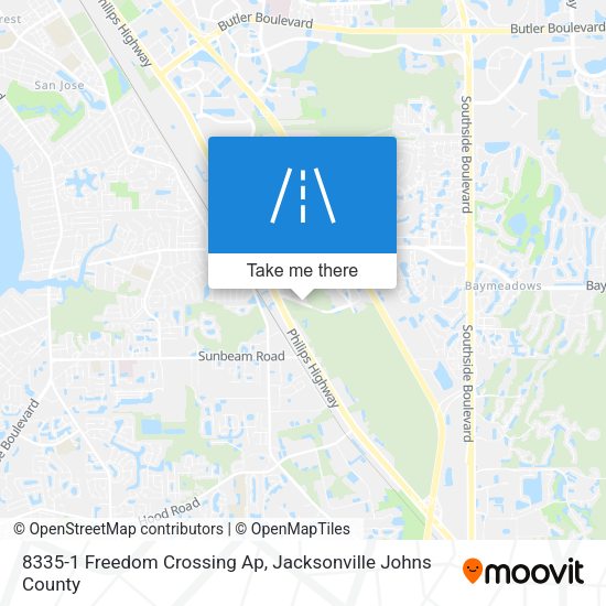 Mapa de 8335-1 Freedom Crossing Ap