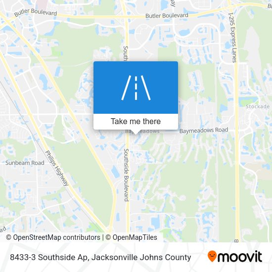 Mapa de 8433-3 Southside Ap