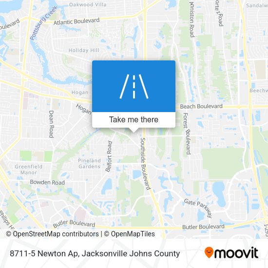 8711-5 Newton Ap map