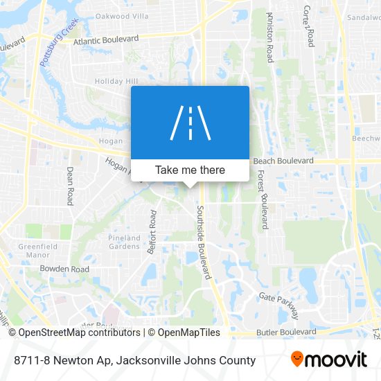 8711-8 Newton Ap map