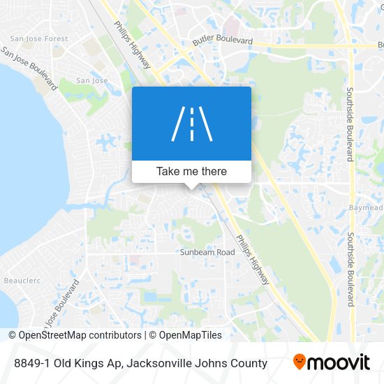 Mapa de 8849-1 Old Kings Ap