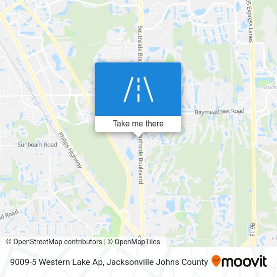 9009-5 Western Lake Ap map