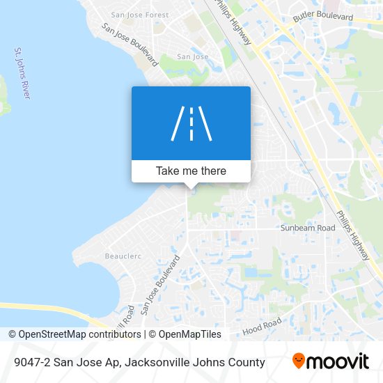 Mapa de 9047-2 San Jose Ap