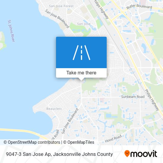Mapa de 9047-3 San Jose Ap