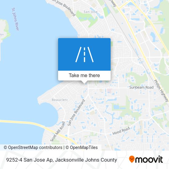 9252-4 San Jose Ap map