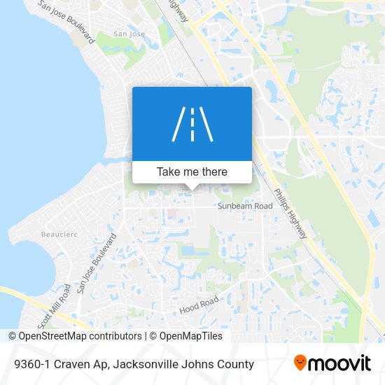 9360-1 Craven Ap map