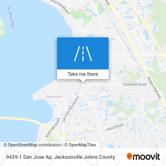 9439-1 San Jose Ap map