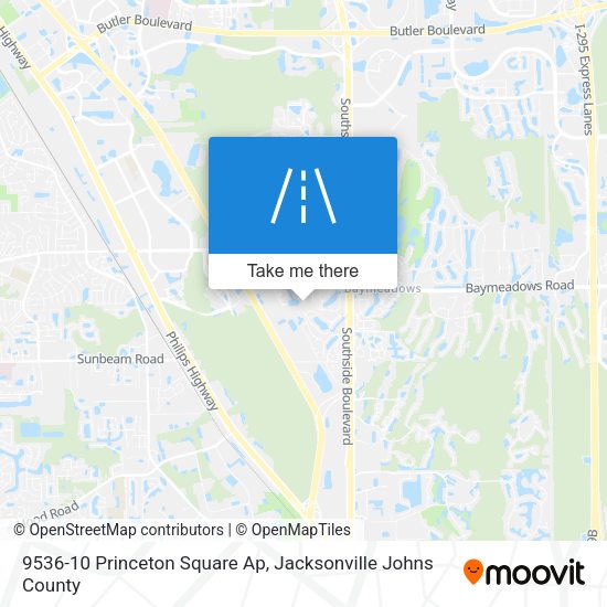9536-10 Princeton Square Ap map