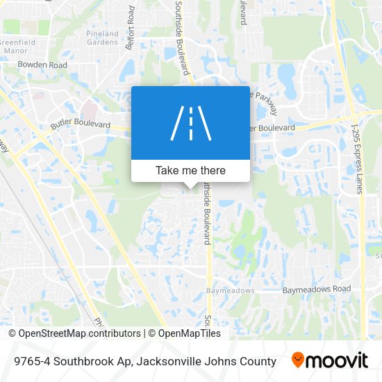 Mapa de 9765-4 Southbrook Ap