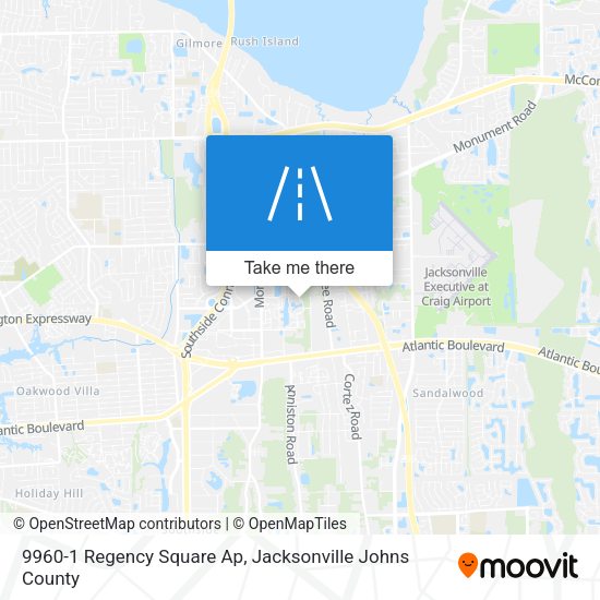 9960-1 Regency Square Ap map